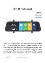 BIR T8-Pro Manual preview