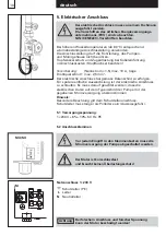 Preview for 10 page of Biral M 14 Installation And Operating Instructions Manual