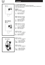 Preview for 11 page of Biral M 14 Installation And Operating Instructions Manual