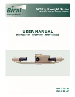 Предварительный просмотр 1 страницы Biral SWS-100-LW: SWS-200-LW User Manual