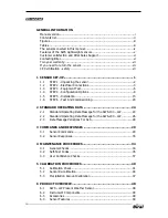 Предварительный просмотр 4 страницы Biral SWS-100-LW: SWS-200-LW User Manual