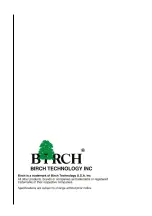 Preview for 28 page of Birch BP-525D User Manual