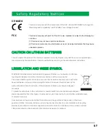 Предварительный просмотр 58 страницы Birch Carisma IT7000III Owner'S Manual