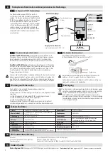 Предварительный просмотр 2 страницы Bircher Reglomat CareMat A01T E868 Quick Start Manual