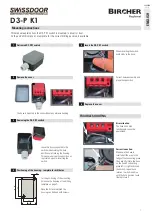 Предварительный просмотр 1 страницы Bircher Reglomat D3-P K1 Mounting Instructions