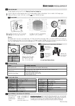 Preview for 2 page of Bircher Reglomat EasyMotion Operating Instructions