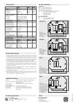 Предварительный просмотр 2 страницы Bircher Reglomat ESA25 Operating Instructions Manual