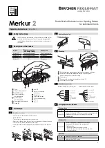 Предварительный просмотр 5 страницы Bircher Reglomat Merkur 2 Operating Instructions Manual