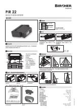 Предварительный просмотр 2 страницы Bircher Reglomat PIR 22 Operating Instructions