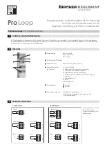 Bircher Reglomat ProLoop Operating Instructions Manual предпросмотр