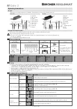 Preview for 1 page of Bircher Reglomat RFGate 2 Operating Instructions