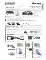 Предварительный просмотр 1 страницы Bircher Reglomat Swissdoor PrimeMotion B Translation Of The Original Instructions