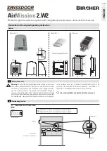 Bircher AirMission 2.W2 Translation Of The Original Operating Instruction предпросмотр