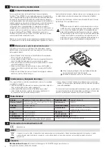 Preview for 8 page of Bircher CareMat Ax1T T868.8 Manual