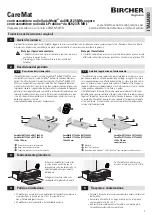 Предварительный просмотр 9 страницы Bircher CareMat Series Translation Of The Original Instructions