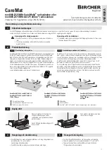 Предварительный просмотр 11 страницы Bircher CareMat Series Translation Of The Original Instructions