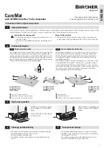 Предварительный просмотр 3 страницы Bircher CareMat VarioRec Translation Of The Original Instructions