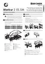 Preview for 13 page of Bircher Merkur 2 ES.SM Series Translation Of The Original Instructions