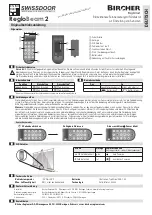 Bircher RegloBeam 2 Translation Of The Original Instructions предпросмотр