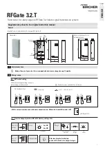 Bircher RFGate 3.2.T Supplementary Sheet To The Original Instruction Manual preview