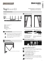 Bircher TopScan G3 Translation Of The Original Instructions предпросмотр