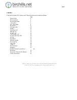 Preview for 2 page of Birchills Telecom IP 01 Network Introduction Manual