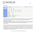 Preview for 17 page of Birchills Telecom IP 01 Network Introduction Manual