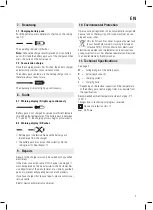 Preview for 7 page of Birchmeier 12070101 Operating Instructions Manual