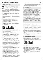 Предварительный просмотр 3 страницы Birchmeier 12070301 Operating Instructions Manual