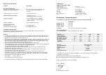 Preview for 6 page of Birchmeier Indu-Matic 20 M Operating Manual