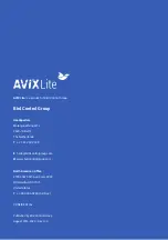 Preview for 12 page of Bird Control Group AVIXLite User Manual