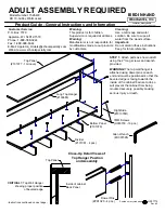 Предварительный просмотр 1 страницы Bird-in-Hand Woodworks 1526403 Product Manual