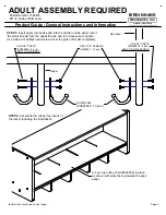 Предварительный просмотр 3 страницы Bird-in-Hand Woodworks 1526403 Product Manual