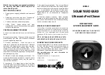 Preview for 2 page of Bird-X SOLAR YARD GARD Instructions & Pest Management Manual