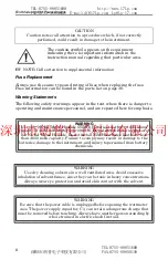 Preview for 3 page of BIRD 4391A Operating Instructions Manual