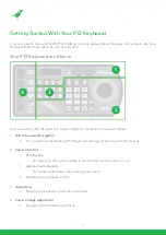 Предварительный просмотр 10 страницы birddog PTZ KEYBOARD User Manual