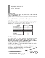 Предварительный просмотр 17 страницы Birko 1200325 Operating Instructions Manual