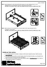 Предварительный просмотр 5 страницы Birlea 135CM HOUSTON BED Assembly Instructions