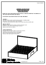 Предварительный просмотр 2 страницы Birlea 150CM STOCKWELL BED Assembly Instructions Manual