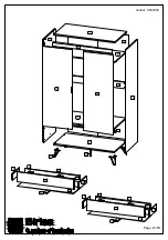 Предварительный просмотр 3 страницы Birlea ARLO 2 DOOR 2 DRAWER WARDROBE Assembly Instructions Manual