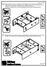 Предварительный просмотр 6 страницы Birlea ARLO 2 DOOR 2 DRAWER WARDROBE Assembly Instructions Manual