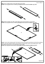 Предварительный просмотр 8 страницы Birlea Ava 5 Drawer Dressing Table & Mirror Assembly Instructions Manual