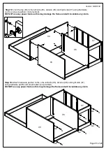 Предварительный просмотр 13 страницы Birlea Ava 5 Drawer Dressing Table & Mirror Assembly Instructions Manual