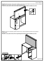 Предварительный просмотр 14 страницы Birlea Ava 5 Drawer Dressing Table & Mirror Assembly Instructions Manual