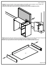 Предварительный просмотр 15 страницы Birlea Ava 5 Drawer Dressing Table & Mirror Assembly Instructions Manual