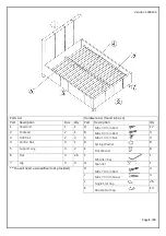 Предварительный просмотр 2 страницы Birlea BERLIN 4’6 BED Assembly Instructions