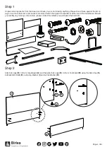 Предварительный просмотр 4 страницы Birlea Berlin King Fabric Bed Assembly Instructions Manual