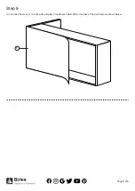 Предварительный просмотр 8 страницы Birlea Berlin King Fabric Bed Assembly Instructions Manual