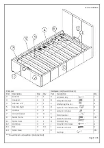 Предварительный просмотр 2 страницы Birlea BERLIN OTTOMAN 3' BED Assembly Instructions