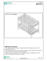 Предварительный просмотр 9 страницы Birlea CHABBWHTV2 Assembly Instructions Manual